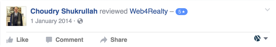Web4Realty Facebook Review 20