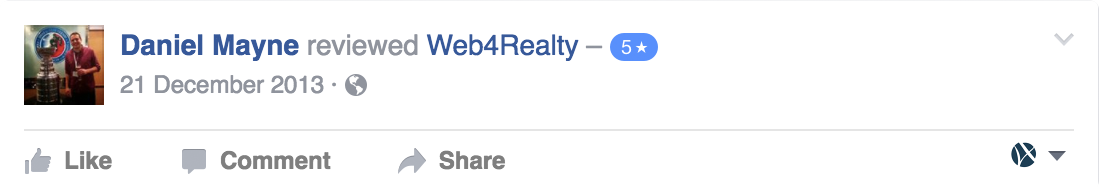Web4Realty Facebook Review 23