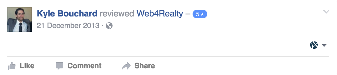 Web4Realty Facebook Review 30