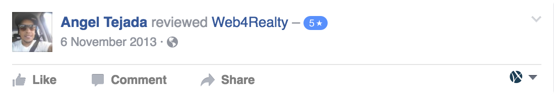 Web4Realty Facebook Review 33