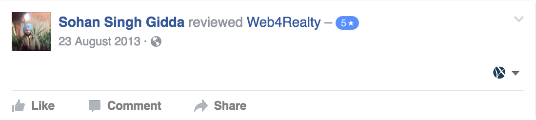 Web4Realty Facebook Review 35