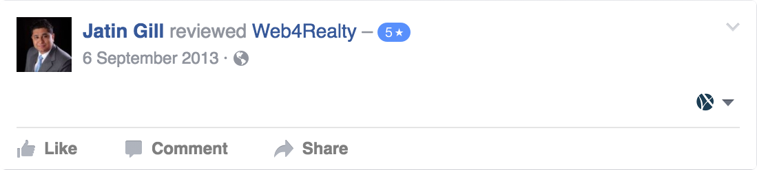 Web4Realty Facebook Review 37