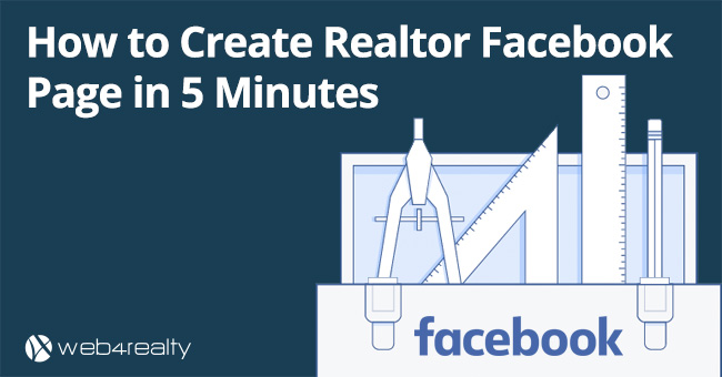 how to create realtor facebook page