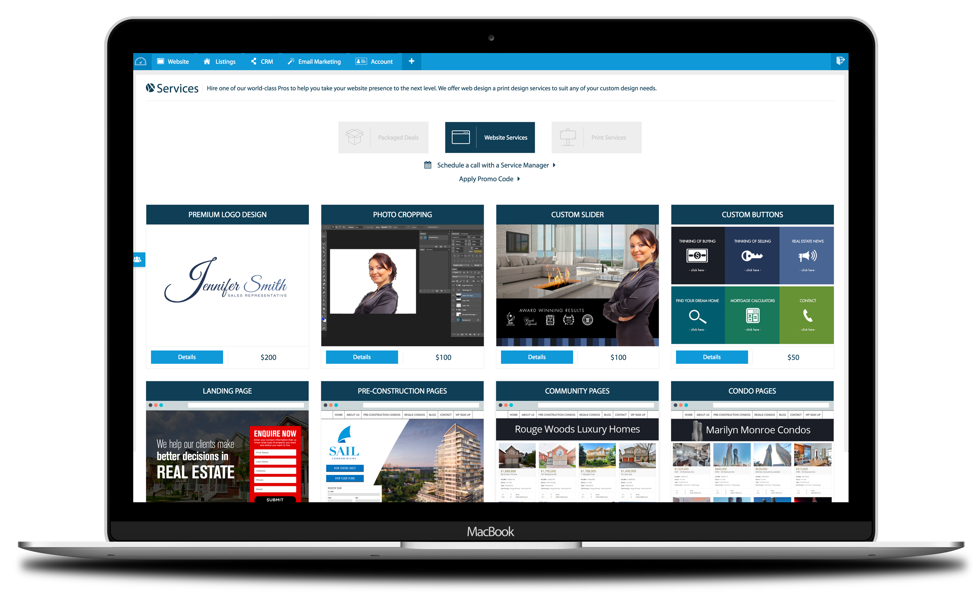web4realty services