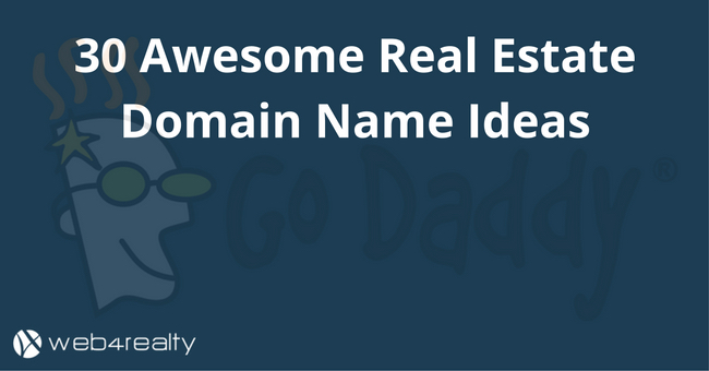 30 awesome real estate domain name ideas