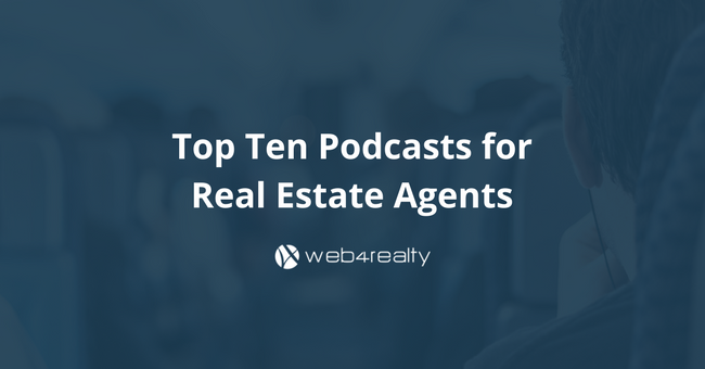 top 10 podcasts for real estate agents