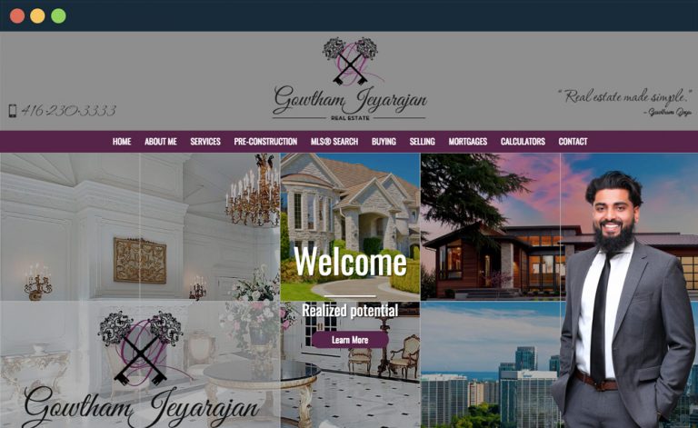 real estate websites home page