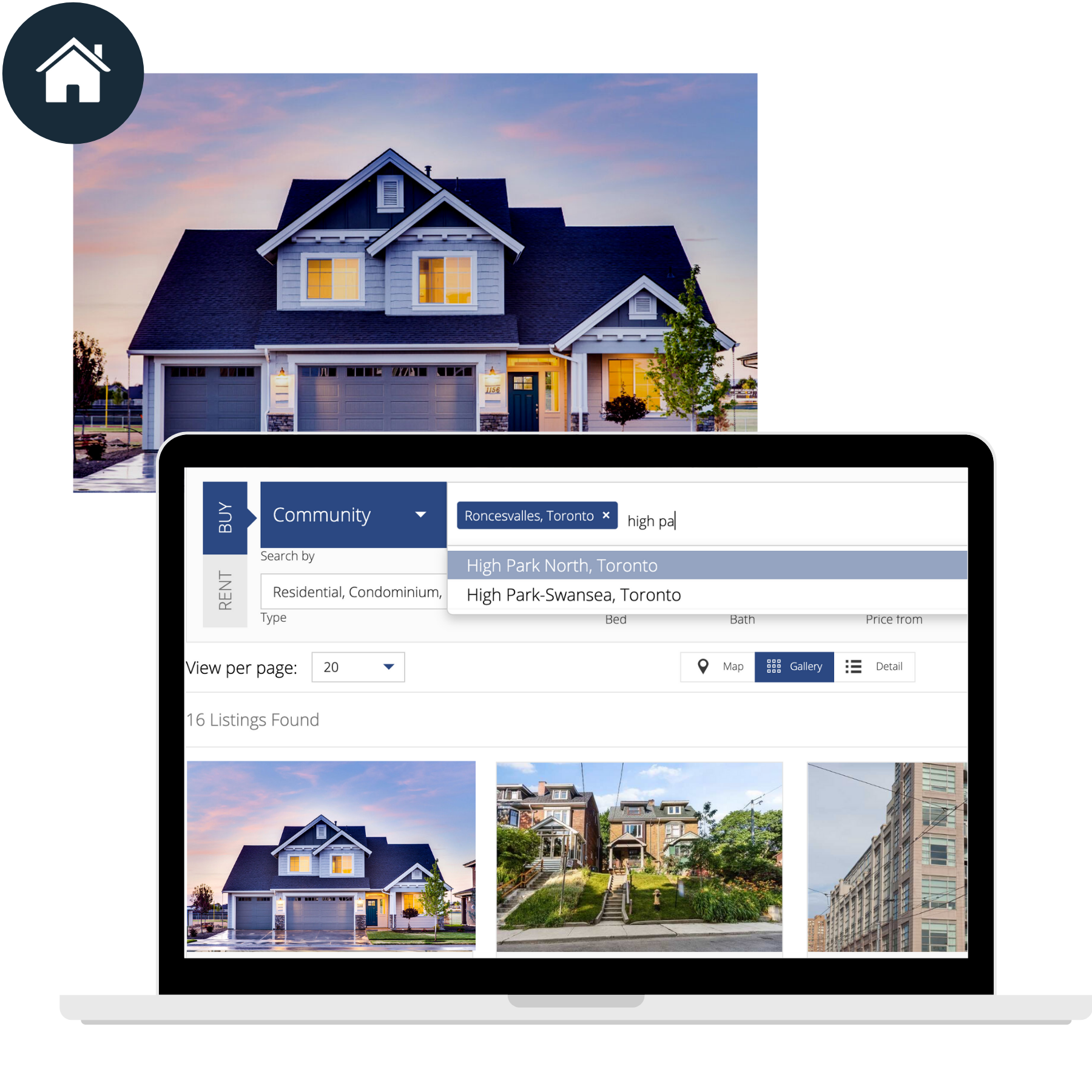 IDX Website with MLS for Realtors and Real Estate Agents - ZipperAgent CRM