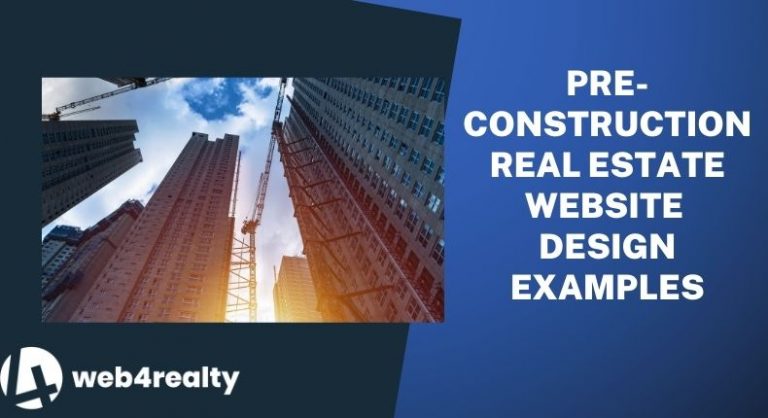 single property websites pre-construction